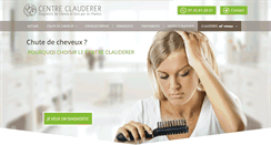 Desktop Screenshot of centre-clauderer.com